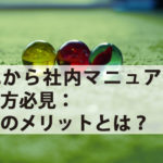 これから社内マニュアルを作る方必見|3つのメリットとは? これから社内マニュアルを作る方必見|3つのメリットとは?
